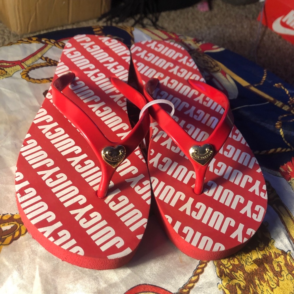 Juicy Couture red Sandals